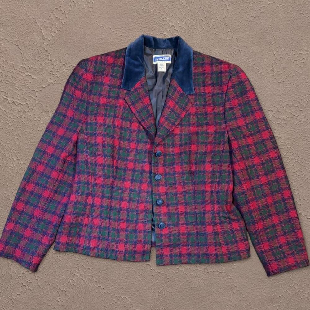 Vintage pendleton wool blazer